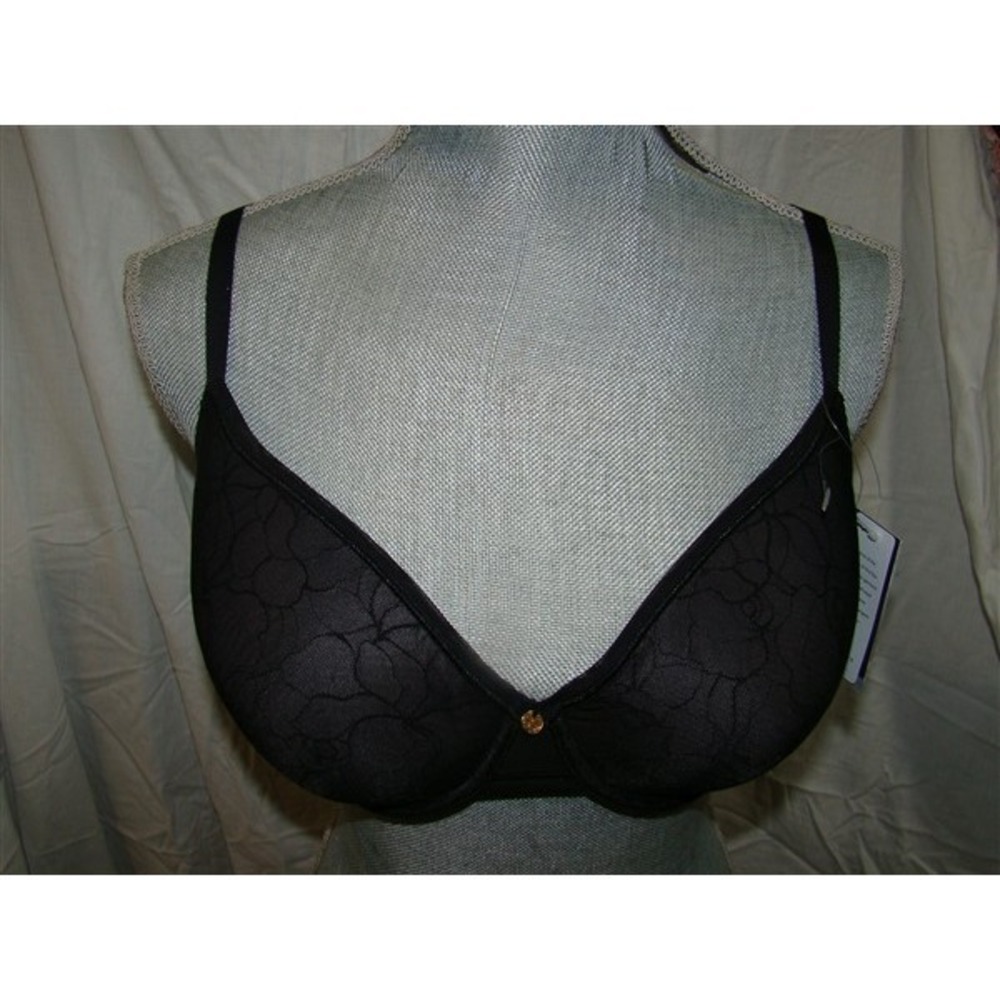 NWT Natori 32G Subtle Comfort Average Contour Underwire Bra 732081 Black #95722